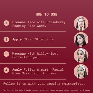 Acne Defense kit - Fades Acne Marks - Makes Skin Bright & Smooth - Ningen Skin Sciences Pvt. Ltd.