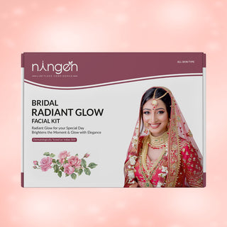 Bridal Radiant Glow Facial Kit | Deeply Hydrates |  Nourishes Skin | Brightens Skin - Ningen Skin Sciences Pvt. Ltd.