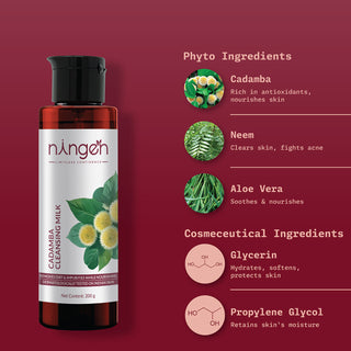Cadamba Cleansing Milk - Ningen Skin Sciences Pvt. Ltd.