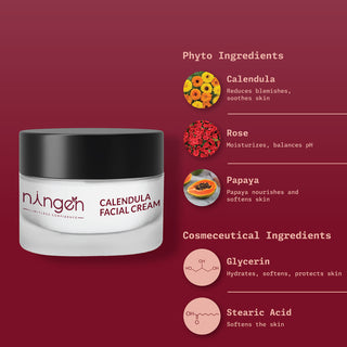 Calendula Facial Cream - Ningen Skin Sciences Pvt. Ltd.