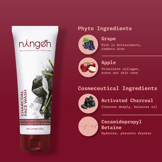 Charcoal Face Wash - Ningen Skin Sciences Pvt. Ltd.