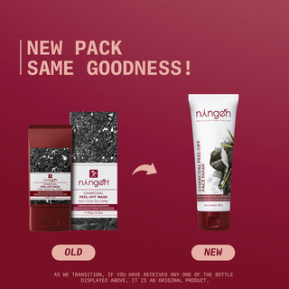Charcoal Peel-Off Face Mask - Ningen Skin Sciences Pvt. Ltd.