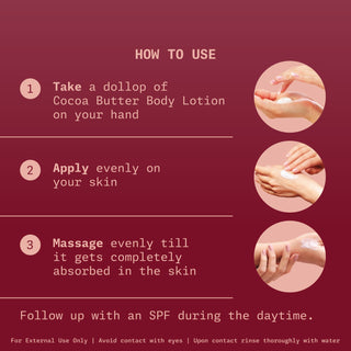 Cocoa Butter Body Lotion - Ningen Skin Sciences Pvt. Ltd.