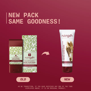 Fuller's Earth Facial Glow Mask - Ningen Skin Sciences Pvt. Ltd.