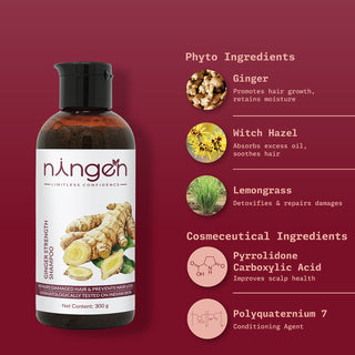 Ginger Strength Shampoo - Ningen Skin Sciences Pvt. Ltd.