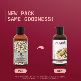 Ginger Strength Shampoo - Ningen Skin Sciences Pvt. Ltd.