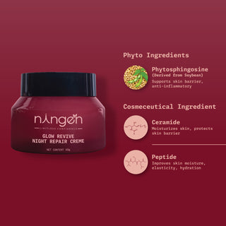 Glow Revive Night Repair Creme - Ningen Skin Sciences Pvt. Ltd.