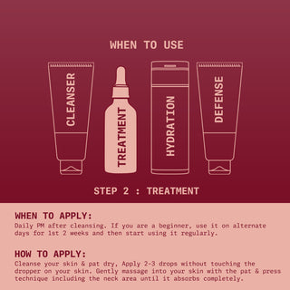 Intense Exfoliation Serum - 10% AHA BHA  with Curcumin (30ml) - Ningen Skin Sciences Pvt. Ltd.