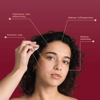 Intense Exfoliation Serum - 10% AHA BHA  with Curcumin (30ml) - Ningen Skin Sciences Pvt. Ltd.