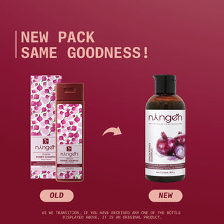 Onion Power Shampoo - Ningen Skin Sciences Pvt. Ltd.