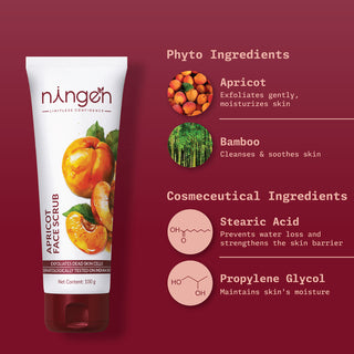 Orange and Apricot Scrub - Ningen Skin Sciences Pvt. Ltd.