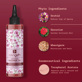 Orchid Massage Oil - Ningen Skin Sciences Pvt. Ltd.