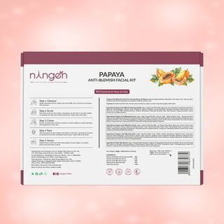 Papaya Facial Kit | Reduces Pigmentation and Blemishes - Ningen Skin Sciences Pvt. Ltd.