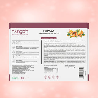 Papaya Facial Kit | Reduces Pigmentation and Blemishes - Ningen Skin Sciences Pvt. Ltd.