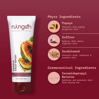 Free Gift - Papaya Face Wash - Ningen Skin Sciences Pvt. Ltd.