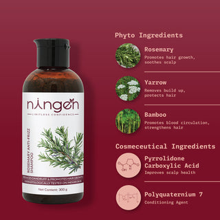 Rosemary Anti-Frizz Shampoo - Ningen Skin Sciences Pvt. Ltd.