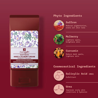 Saffron Knee Elbow Cream - Ningen Skin Sciences Pvt. Ltd.