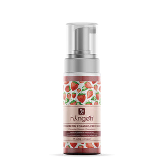 Strawberry Foaming Face Wash - Ningen Skin Sciences Pvt. Ltd.