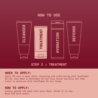 Sunflower De-Tan Face Pack - Ningen Skin Sciences Pvt. Ltd.