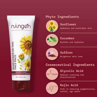 Tan Removal Kit | Removes Tan| Brightens| Exfoliates Dead Skin - Ningen Skin Sciences Pvt. Ltd.