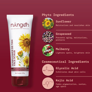 Tan Removal Kit | Removes Tan| Brightens| Exfoliates Dead Skin - Ningen Skin Sciences Pvt. Ltd.