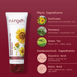 Tan Removal Kit | Removes Tan| Brightens| Exfoliates Dead Skin - Ningen Skin Sciences Pvt. Ltd.