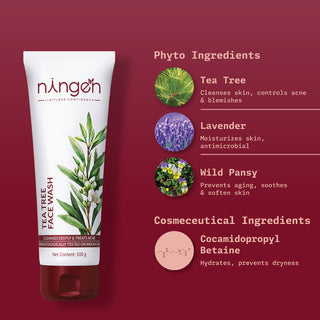 Tea Tree Face Wash - Ningen Skin Sciences Pvt. Ltd.