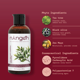 Tea Tree Anti-HairFall Shampoo - Ningen Skin Sciences Pvt. Ltd.