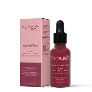 Willow Anti-acne Serum  | 2% Salicylic Acid - Ningen Skin Sciences Pvt. Ltd.