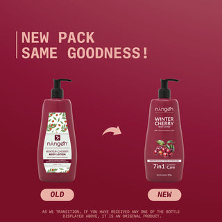 Winter Cherry Body Lotion - Ningen Skin Sciences Pvt. Ltd.