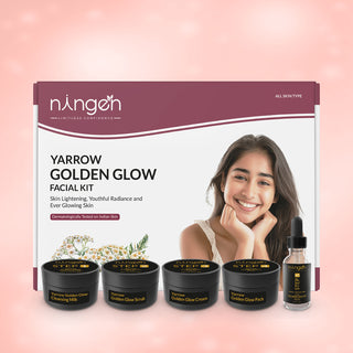 Yarrow Gold Facial Kit | Evens Out Skin Tone | Soothes Skin - Ningen Skin Sciences Pvt. Ltd.