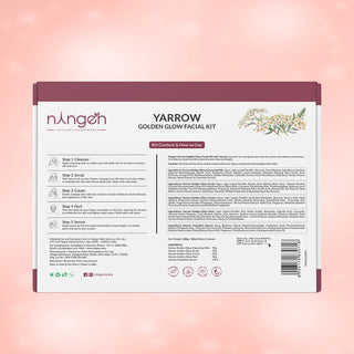 Yarrow Gold Facial Kit | Evens Out Skin Tone | Soothes Skin - Ningen Skin Sciences Pvt. Ltd.
