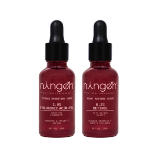 Anti-aging Duo (Intense Hydration Serum+ Night Restore Serum) - Ningen Skin Sciences Pvt. Ltd.