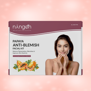 Papaya Facial Kit | Reduces Pigmentation and Blemishes - Ningen Skin Sciences Pvt. Ltd.