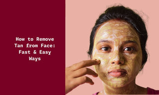 How to Remove Tan from Face