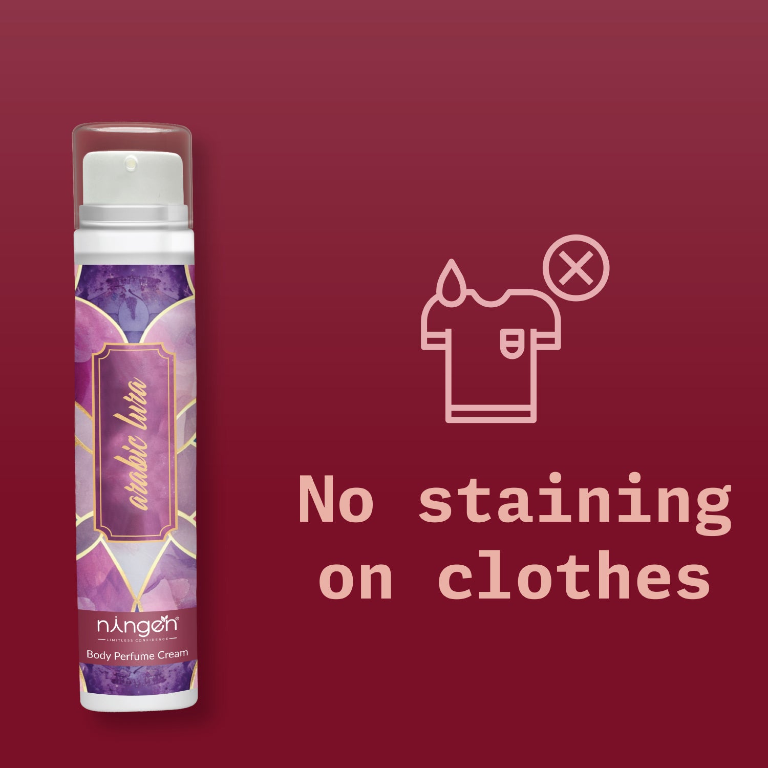 Arabic Lura Body Perfume Cream Ningen Skin Sciences