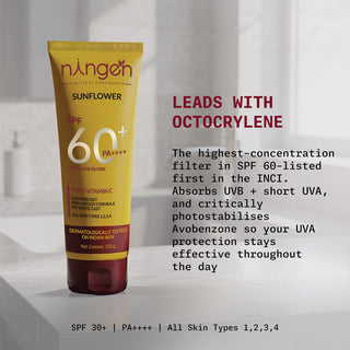 Sunflower Sun Care Cream SPF-60